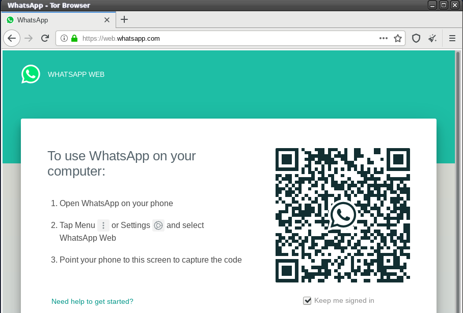 WhatsApp QR Code